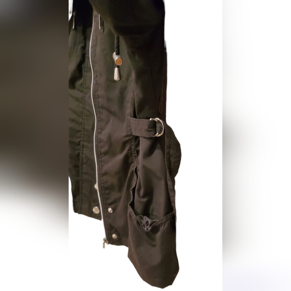 ✨️Edgy Lightweight Utility Jacket Black M✨️ - Picture 3 of 5